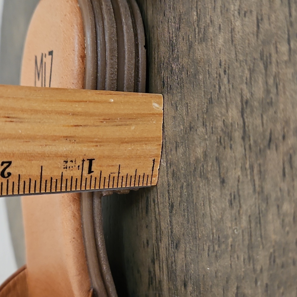 Miz Mooz | Women's Leather Tan Knotted Sandals. Leather. - Picture 7 of 10